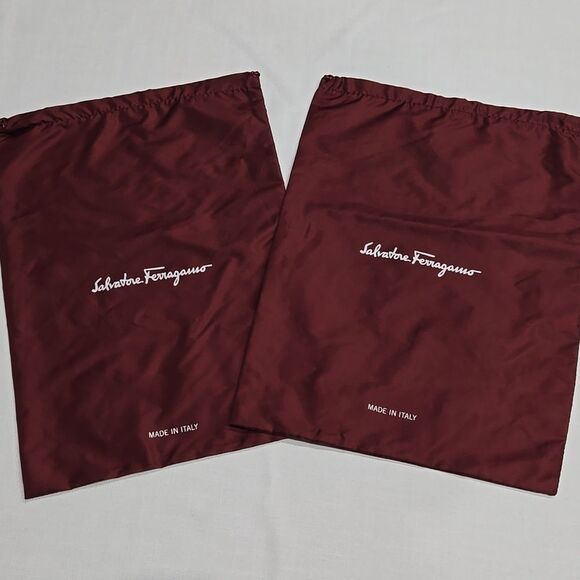 Salvatore Ferragamo Dust Bags Replacement Storge Protection Luxury - Picture 1 of 7